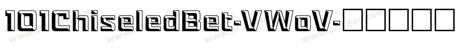 101ChiseledBet-VWoV字体转换