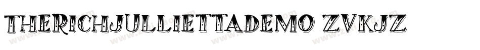TheRichJulliettaDemo-ZVKJZ字体转换
