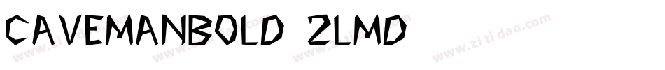 CavemanBold-2lmd字体转换