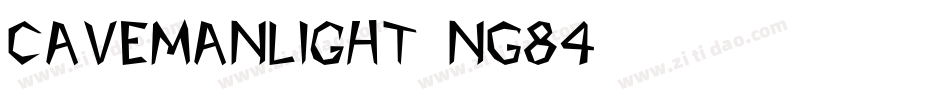 CavemanLight-nG84字体转换