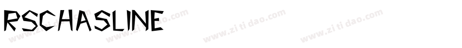 RSChasline字体转换