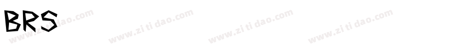 brs字体转换