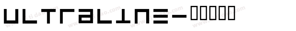 UltraLine字体转换
