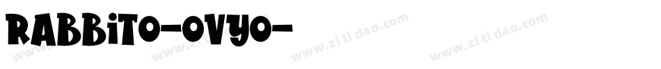 Rabbito-OvYO字体转换