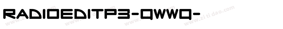 RadioEditP3-qwwq字体转换