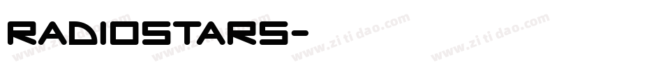 RadioStars字体转换