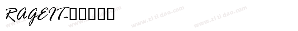 RAGEIT字体转换