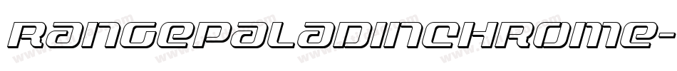 RangePaladinChrome-40dD字体转换 RangePaladinChrome-40dD字体转换