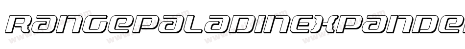 RangePaladinExpandedItalic-En8l字体转换 RangePaladinExpandedItalic-En8l字体转换