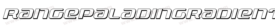 RangePaladinGradientItalic-Z0LK字体转换 RangePaladinGradientItalic-Z0LK字体转换