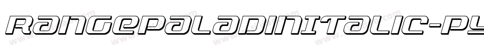 RangePaladinItalic-pYDZ字体转换 RangePaladinItalic-pYDZ字体转换