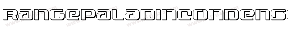 RangePaladinCondensed-eAKB字体转换 RangePaladinCondensed-eAKB字体转换