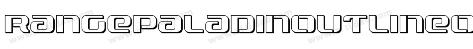 RangePaladinOutlineOutline-qrp0字体转换