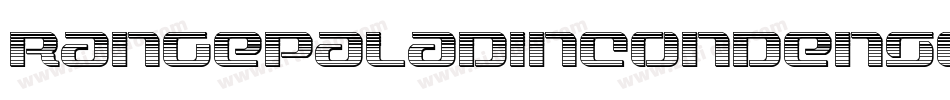 RangePaladinCondensed-eAKB字体转换 RangePaladinCondensed-eAKB字体转换