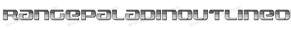 RangePaladinOutlineOutline-qrp0字体转换