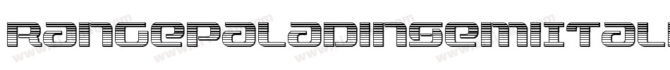 RangePaladinSemiItalic-VXyV字体转换 RangePaladinSemiItalic-VXyV字体转换