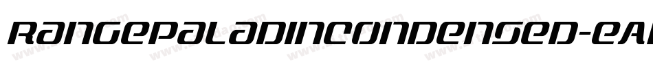RangePaladinCondensed-eAKB字体转换 RangePaladinCondensed-eAKB字体转换