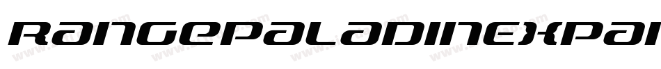 RangePaladinExpandedItalic-En8l字体转换 RangePaladinExpandedItalic-En8l字体转换