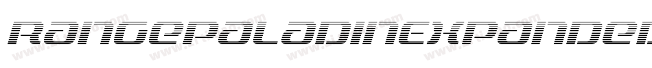 RangePaladinExpandedItalic-En8l字体转换 RangePaladinExpandedItalic-En8l字体转换