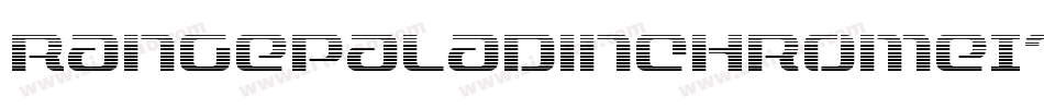 RangePaladinChromeItalic-0XzX字体转换 RangePaladinChromeItalic-0XzX字体转换