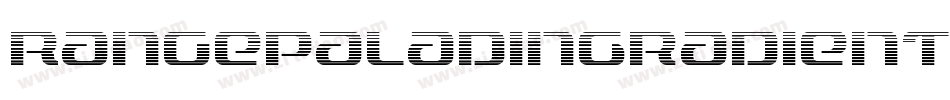 RangePaladinGradientItalic-Z0LK字体转换 RangePaladinGradientItalic-Z0LK字体转换