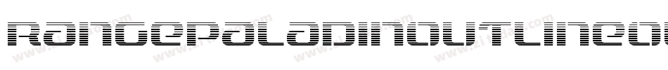 RangePaladinOutlineOutline-qrp0字体转换