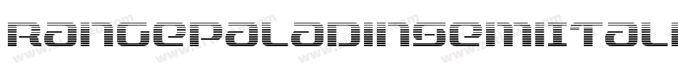 RangePaladinSemiItalic-VXyV字体转换 RangePaladinSemiItalic-VXyV字体转换