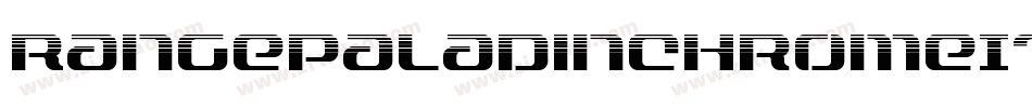 RangePaladinChromeItalic-0XzX字体转换 RangePaladinChromeItalic-0XzX字体转换