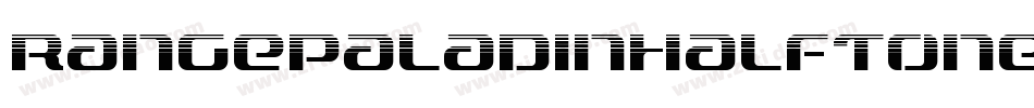 RangePaladinHalftone-340z字体转换