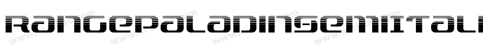 RangePaladinSemiItalic-VXyV字体转换 RangePaladinSemiItalic-VXyV字体转换