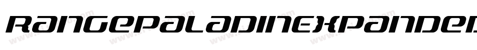 RangePaladinExpandedItalic-En8l字体转换 RangePaladinExpandedItalic-En8l字体转换