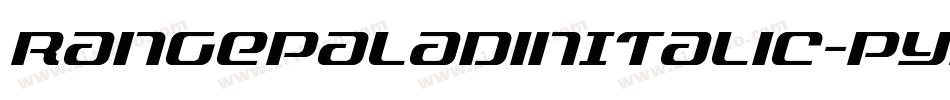 RangePaladinItalic-pYDZ字体转换 RangePaladinItalic-pYDZ字体转换
