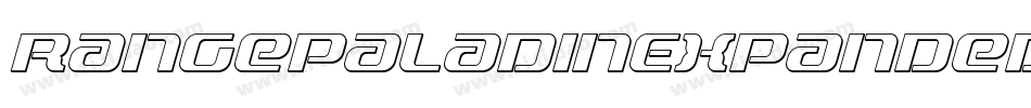 RangePaladinExpandedItalic-En8l字体转换 RangePaladinExpandedItalic-En8l字体转换
