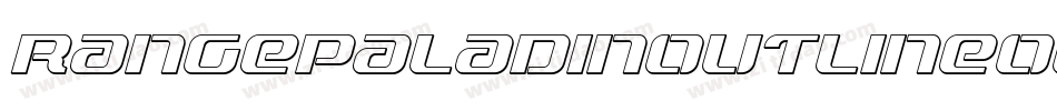 RangePaladinOutlineOutline-qrp0字体转换