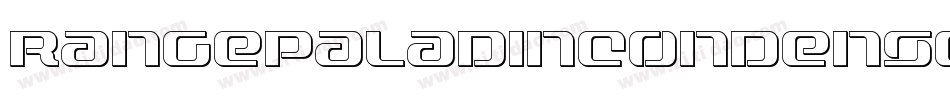 RangePaladinCondensed-eAKB字体转换 RangePaladinCondensed-eAKB字体转换