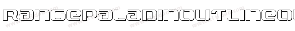 RangePaladinOutlineOutline-qrp0字体转换