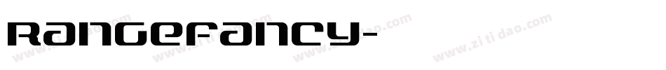 RangeFancy字体转换