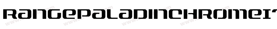 RangePaladinChromeItalic-0XzX字体转换 RangePaladinChromeItalic-0XzX字体转换