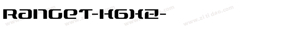 Ranget-K6XZ字体转换