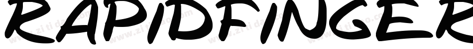 RapidFinger101-W9RV字体转换