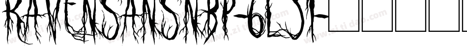 RavenSansNbp-6L31字体转换