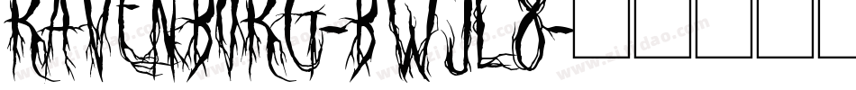 Ravenborg-BWjl8字体转换