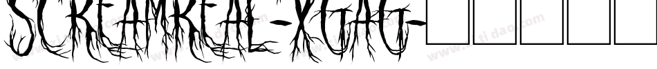 ScreamReal-XgAg字体转换