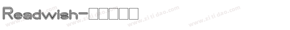 Readwish字体转换