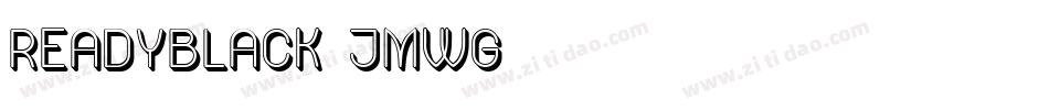 ReadyBlack-jmWG字体转换