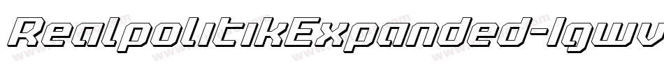 RealpolitikExpanded-1gwv字体转换 RealpolitikExpanded-1gwv字体转换