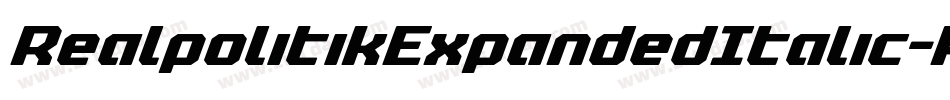 RealpolitikExpandedItalic-RmVE字体转换 RealpolitikExpandedItalic-RmVE字体转换