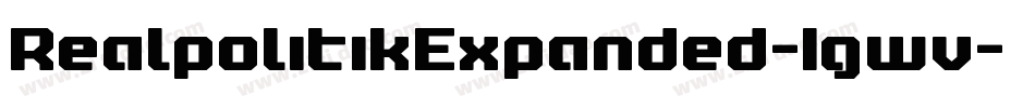 RealpolitikExpanded-1gwv字体转换 RealpolitikExpanded-1gwv字体转换