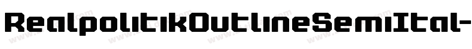 RealpolitikOutlineSemiItal-MKaP字体转换