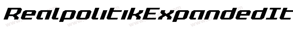 RealpolitikExpandedItalic-RmVE字体转换 RealpolitikExpandedItalic-RmVE字体转换